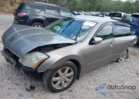 2004 Nissan Maxima 3.5 Sl из США, поврежденный, VIN 1N4BA41E84C908150